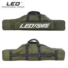 Открытый складной портативный держатель для удочки 80 см двухслойная холщовая Рыболовная Сумка рыболовные удочки инструменты катушка снаряжение чехол для хранения