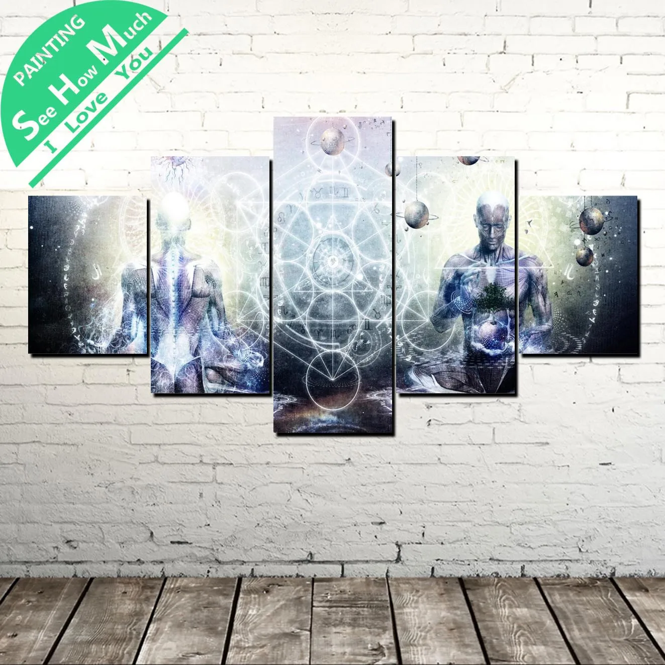 купить! 5 Шт. Анатомия Человека Тела Wall Art Холст Плакат и Печать Холст Картины Декоративная Картина Лучший!