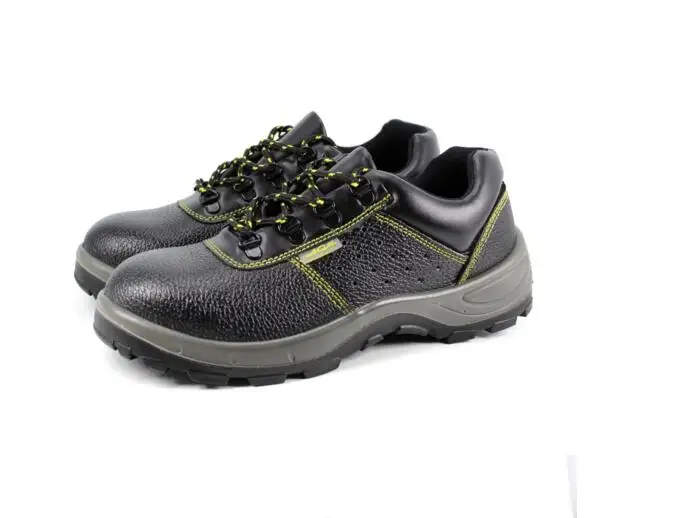 

Brown leather winter smash-proof stab-resistant protective shoes safety shoes