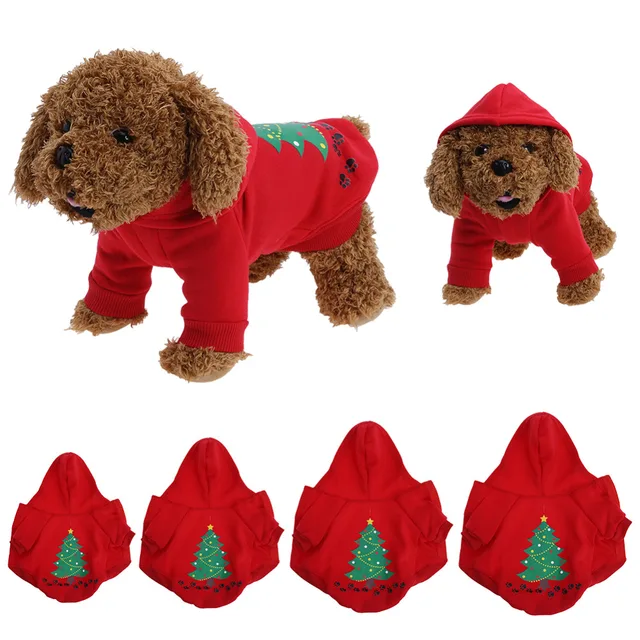 Christmas Dog Clothes Xmas Costume Pet Dog Cat Clothes Yorkshire Christmas Dog Clothes Xmas Costume Pet Dog Cat Clothes Yorkshire Coat Clothing for Small Dog Cat - Christmas Dog Clothes Xmas Costume Pet Dog Cat Clothes Yorkshire
