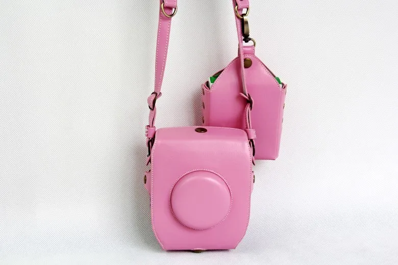 waterproof camera bag Newest Pu Leather Camera Case Cover Shoulder Bag For Fujifilm Instax SQ10 Fuji SQ10  7 color small camera bag Bags & Cases