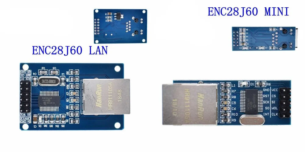 TZT ENC28J60/ENC28J60(мини версия) LAN Ethernet сетевой модуль 25 МГц кристалл AVR 51 LPC STM32 3,3 В