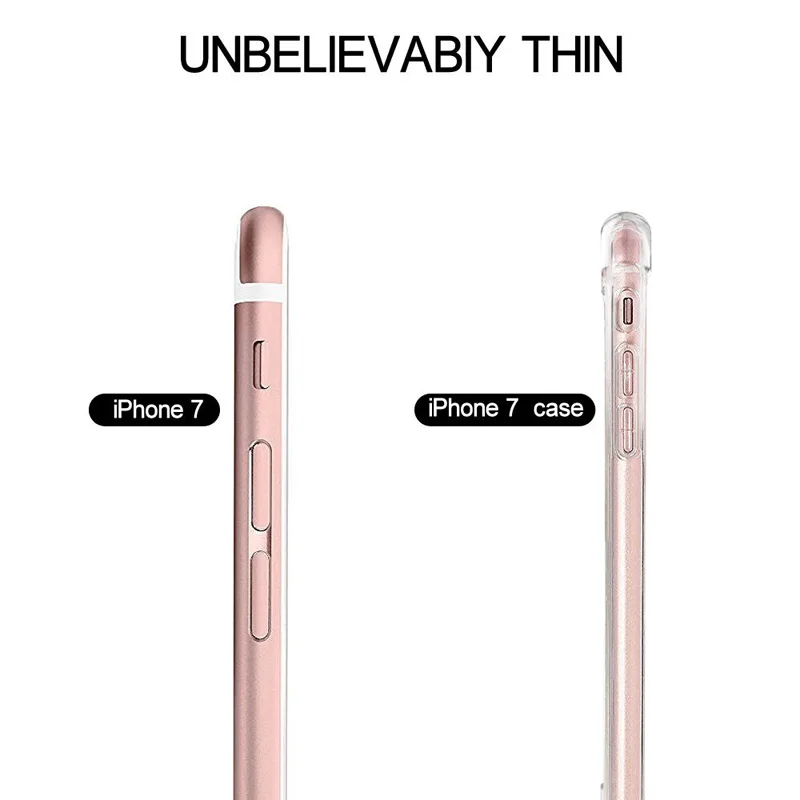 Portefeuille For iPhone X Case Transparent Silicone Shockproof Phone Case Cover For iPhone 7 Plus 8 6 6S 5 5S SE 10 Accessories (1)
