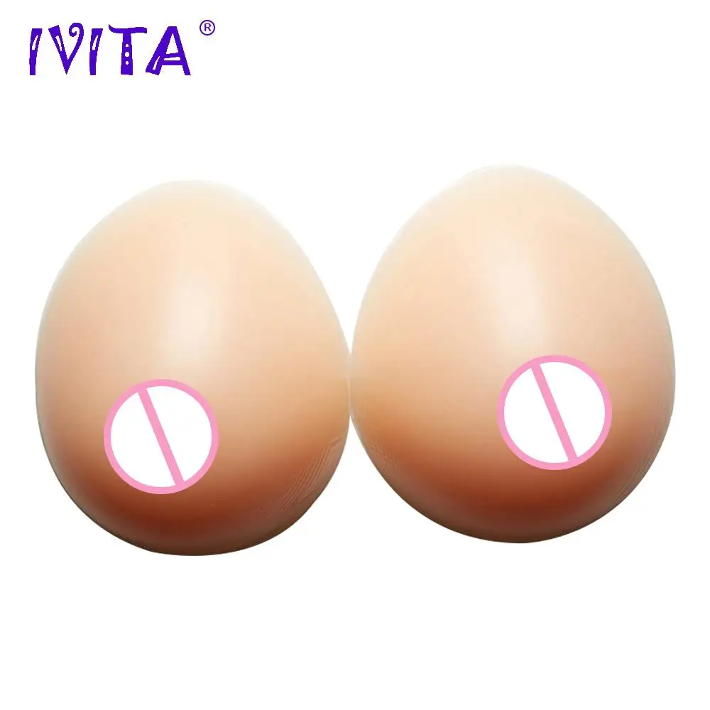 

IVITA 1600g Waterdrop Silicone Breast Forms Crossdresser Transvestism Chest Enhancer Fake Boobs Mastectomy Drag Queen Ladyboy