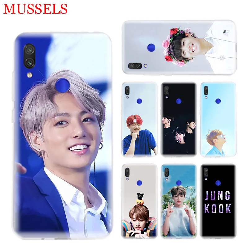 

Jungkook Kpop Phone Back Case for Xiaomi Redmi S2 Y3 Y2 Note 7 7S 6 5 Pro 4 4X Mi Pocophone F1 9 8 A2 Lite Pattern Cover Coque
