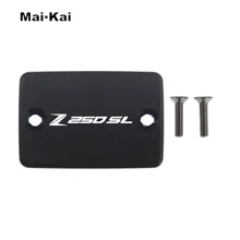 MAIKAI For KAWASAKI Z250SL 2015-2017 CNC Aluminum Motorcycle Brake Fluid Fuel Tank Cap Cover MAIKAI For KAWASAKI Z250SL 2015-2017 CNC Aluminum Motorcycle Brake Fluid Fuel Tank Cap Cover