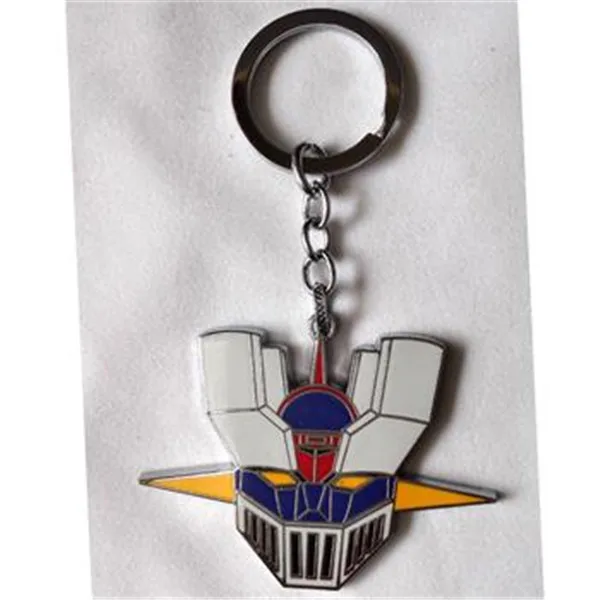 2016 hot sale Mazinger Z Head Portrait Mask Logo 5cm Metal Key chain