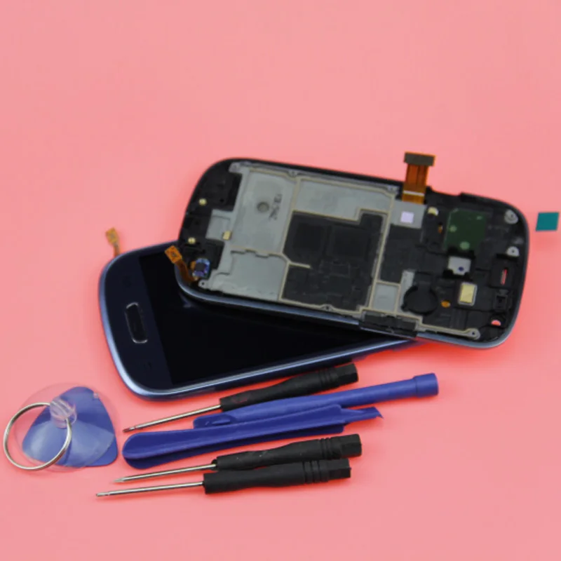 Для samsung для Galaxy S3 Mini i8190 I8190N I8195 i8200 GT ЖК дисплей кодирующий преобразователь