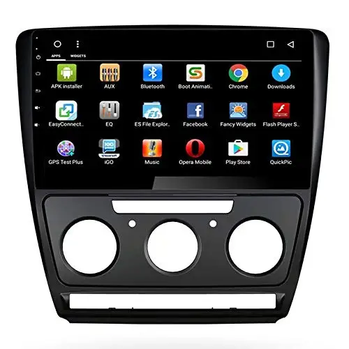 

10 Inch Android 8.0 GPS Navigation Steering Wheel Cnotrol For SKODA Octavia 2007-2014 Radio Stereo Head Unit