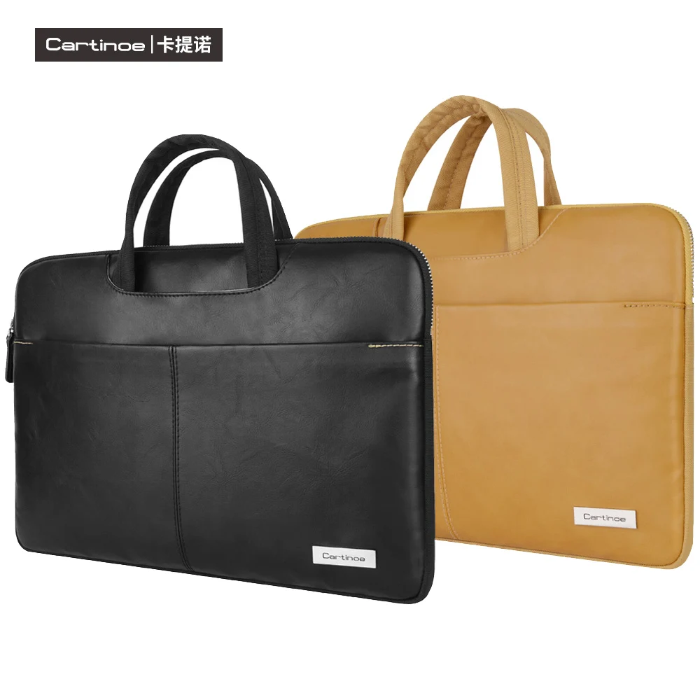 www.waldenwongart.com : Buy PU Leather Laptop Bag 15.6 14 13 inch Notebook Sleeve Bag for Macbook Pro ...