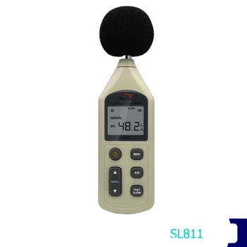 

Nicety SL811 30-130dBA Portable Digital Sound Noise Audio Level Meter Measuring Decibel Pressure Logger Tester Monitor Null