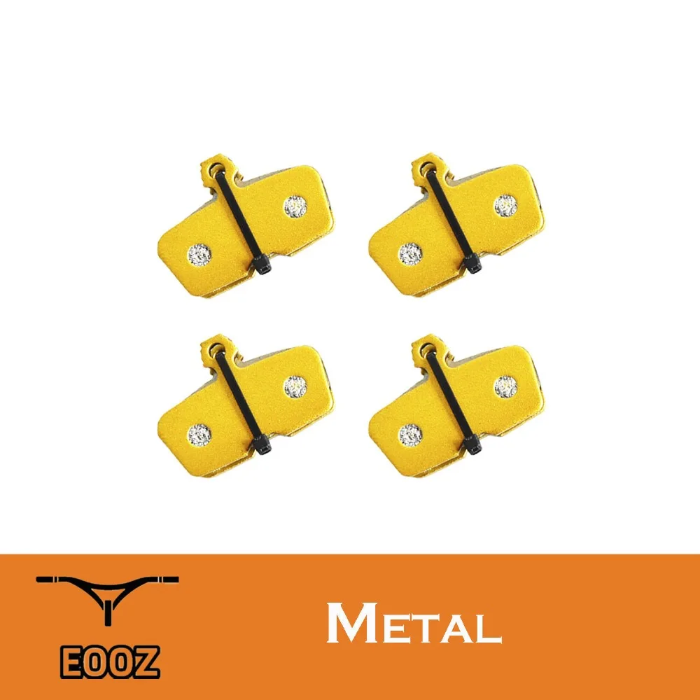 

4 Pairs Metal Bicycle Metallic Disc Brake Pads For AVID Code R 2011-2014