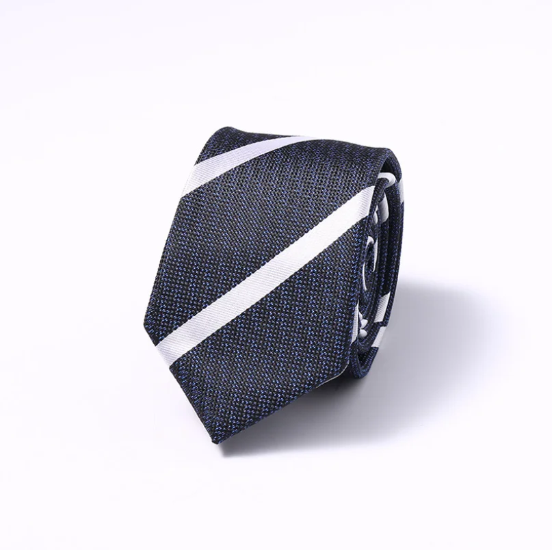 Мужские галстуки, деловые свадебные галстуки, мужские галстуки, английские полоски, жаккардовые тканые галстуки, 6 см, подарки для мужчин