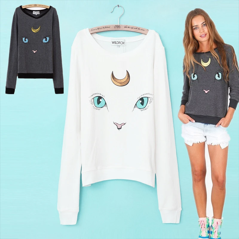 wildfox cat sweatshirt