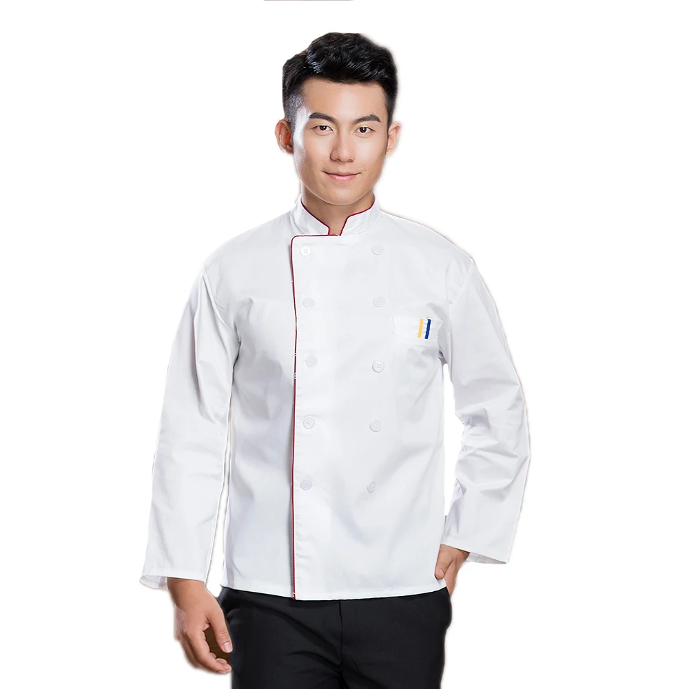 Newly Anti dirty Long Sleeved Unisex Professional Chefs Jacket Uniform