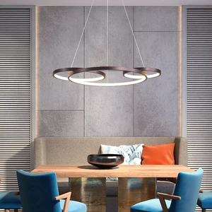 Image 5 - NEO Gleam luces led colgantes modernas para comedor, sala de estar, cocina, lámpara colgante para habitación, accesorios, 110V, 220V