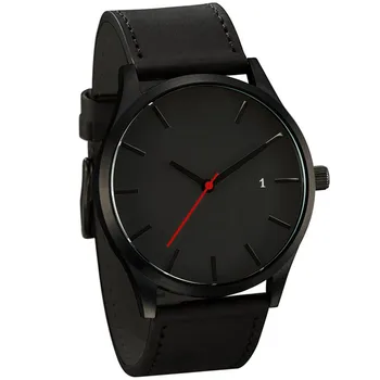

Relogio Masculino 2019 Fashion Military Sport Wristwatch Men Watch Leather Quartz Men's Watch Complete Calendar Watches Clock