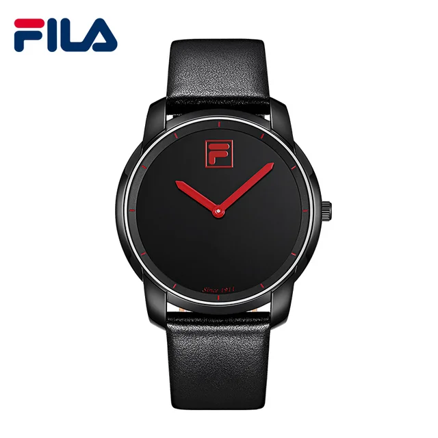Fila Casual Quartz Men Waterproof Watch Women Leather Strap Wristwatch Top High Fila Casual Quartz Men Waterproof Watch Women Leather Strap Wristwatch Top High