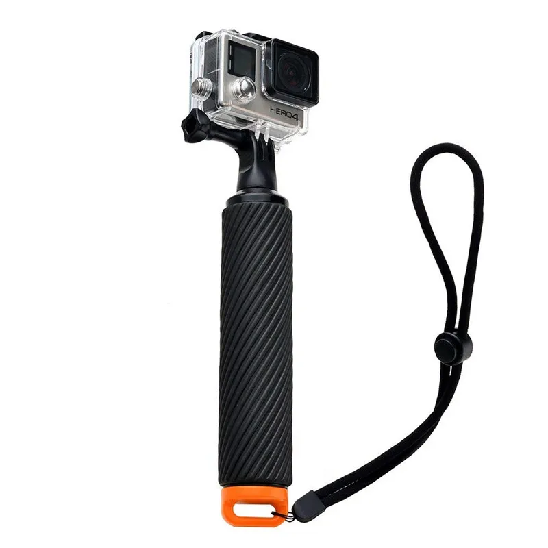 Водонепроницаемая плавающая рукоятка для Gopro Hero 6 5 3 + 4 Session с креплением на ручке