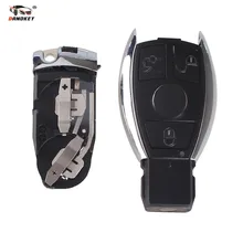 DANDKEY 3 Bottoni Chiave A Distanza Dell’automobile Borsette Caso Della Copertura Per Benz W203 W210 W211 AMG W204 C E S CLS CLK CLA SLK Intelligente Chiave Con Logo