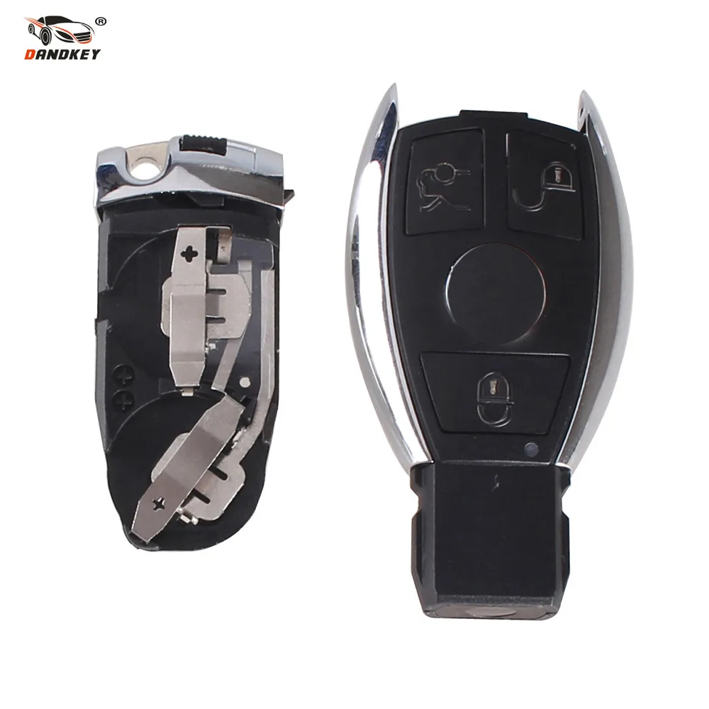 DANDKEY 3 кнопки дистанционного ключа автомобиля оболочки чехол для Benz W203 W210 W211 AMG W204 C