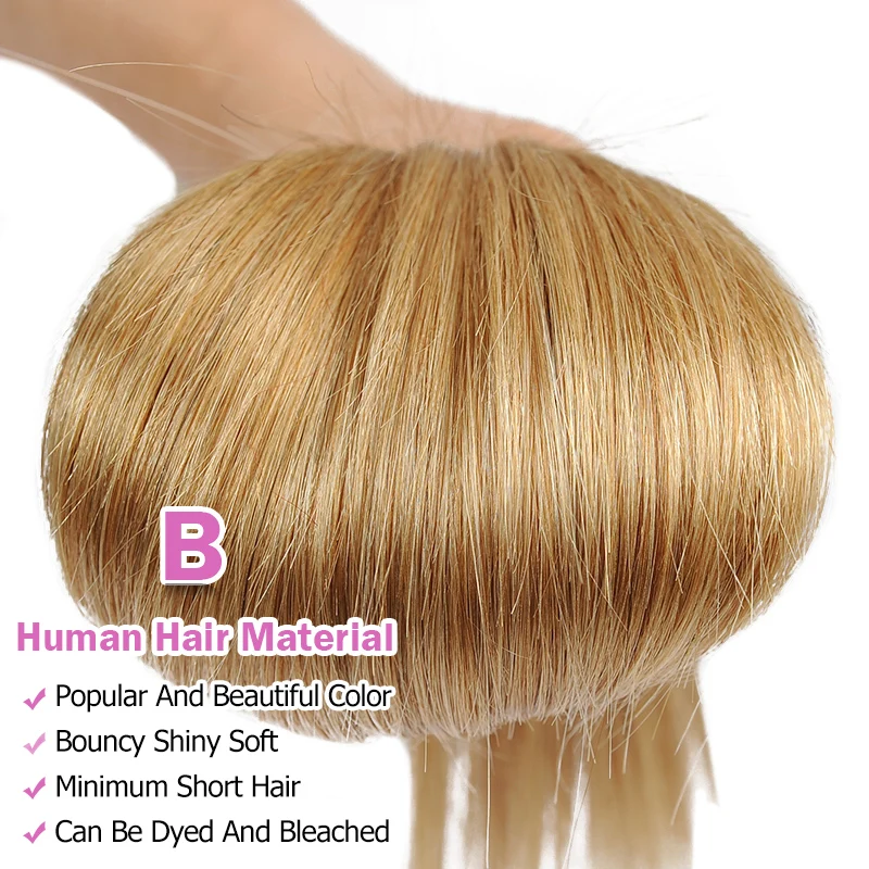 Pinshair honey 1B 27 Омбре 3 пучка с закрытием бразильские прямые волосы светлые пучки с закрытием Canbe Restyle нереми волосы
