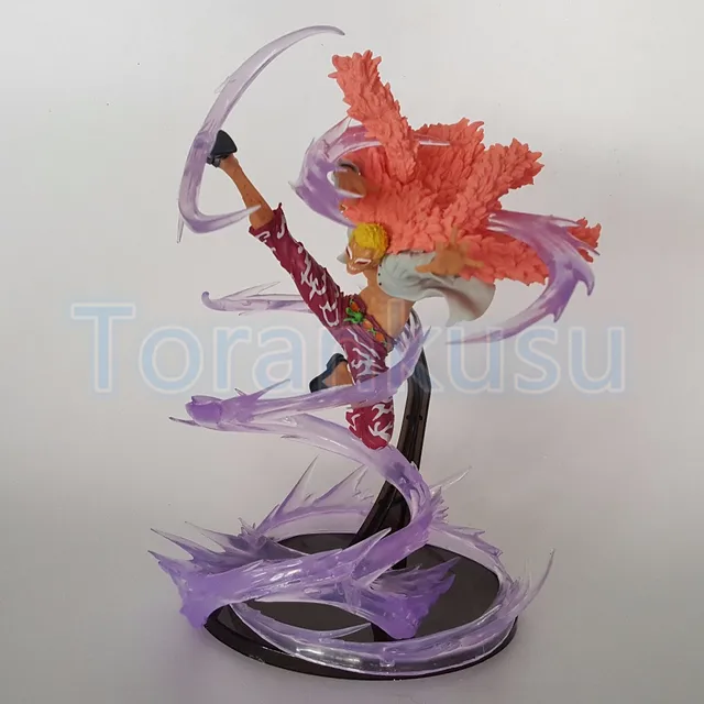 Best Offers One Piece Action Figure Doflamingo Whirlwind Effect DIY Display Toy Anime One-piece Doflamingo DIY86