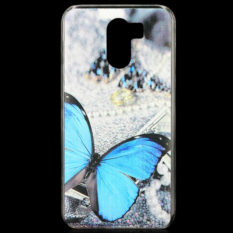 KOC2801F_1_Butterfly Pattern TPU Protective Case for Wileyfox Swift 2  Swift 2 Plus