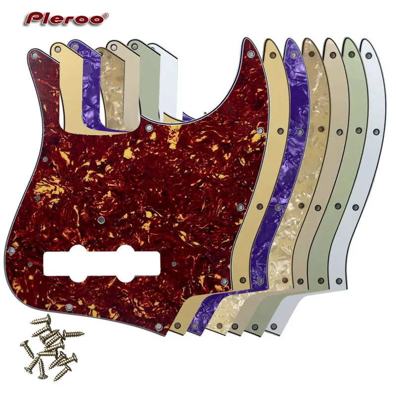 

Pleroo Custom Quality Pickguard - For US Vintage '74 Jazz Bass Guitar Pickguard Scratch Plate