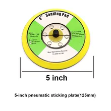 Хит, комплект одежды из 3 предметов Шлифовальная прокладка двойного действия Полировочный диск полировочное колесо 1/2/3/4/5/6 дюймов JLD