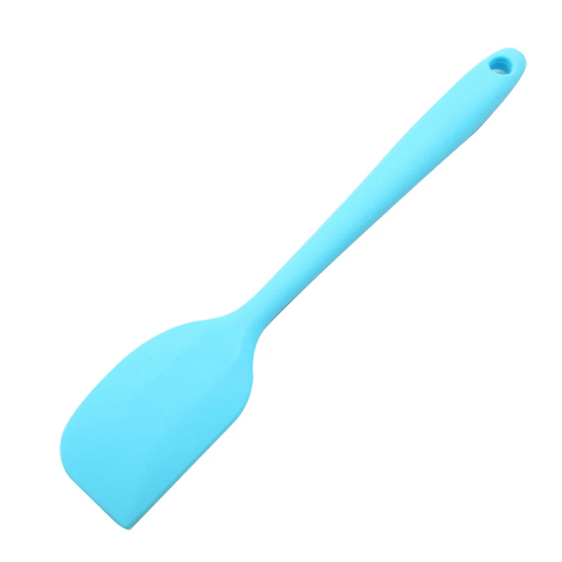 Colorful Kitchen Silicone Spatula Rubber Baking Scraper Mixer Non-Stick Pastry Cake Scraper 2 Sizes Cooking Kitchen Tools (9)