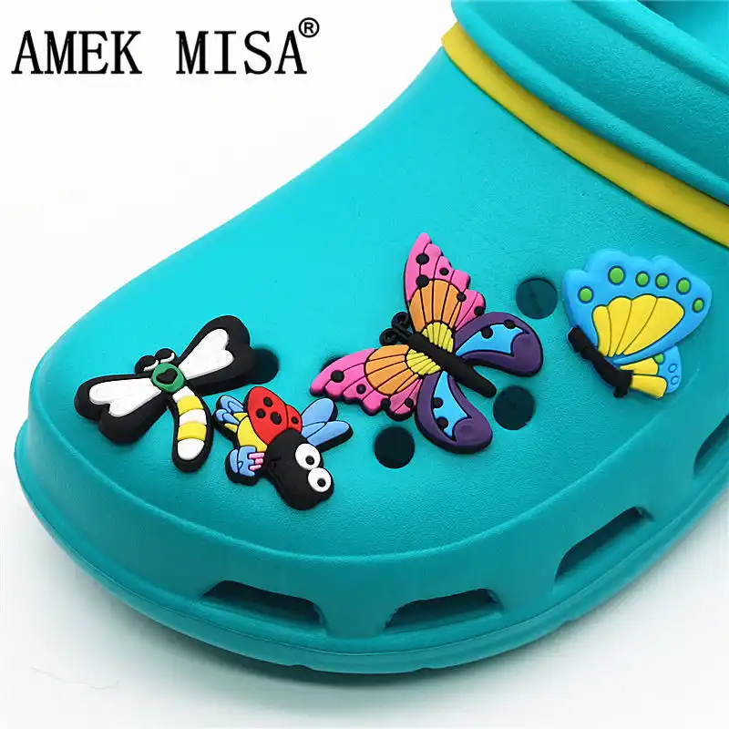 10 Pcs Cute Cactus Shoe Charms Accessories Garden Shoe Decoration Buckle