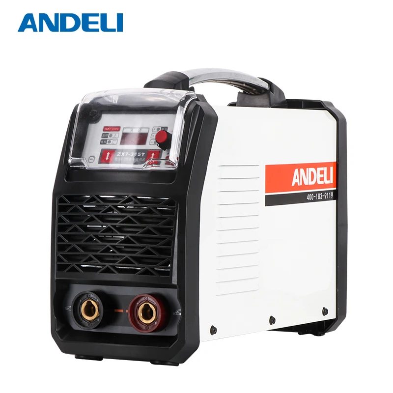 Andeli Smart Draagbare Eenfase Mma 315 Spot Lassen Booglassen welding Machine Dubbele Low Voltage Inverter Lasmachine soldering