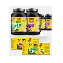 Индивидуальные высокое качество постоянный extra strong шампунь для печати этикеток