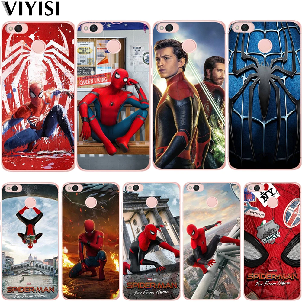 

Marvel Avengers Spider-Man Phone Case For Xiaomi mi 9 mi 8 Redmi note 7 K20 Pro 5A 4X 6 4 4A 5X 6 A2 Lite Note 4 Etui Coque