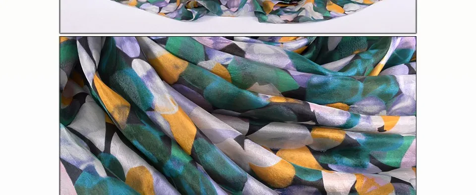 [BYSIFA] зимние шарфы новые аксессуары весна осень оранжевые женские длинные чистый Шелковый шарф шаль летнее пляжное парео