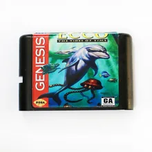Ecco The Tides Of Time 16 bit MD игровая карта для sega Mega Drive для sega Genesis