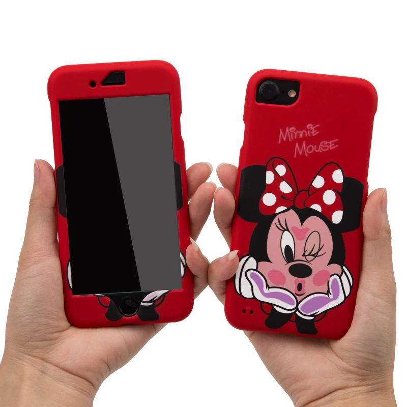 KINBOM-Cartoon-Mobile-Phone-Case-For-IPhone-6-6s-Plus-Mickey-Minnie-Mouse-360-Full-Cover (1)