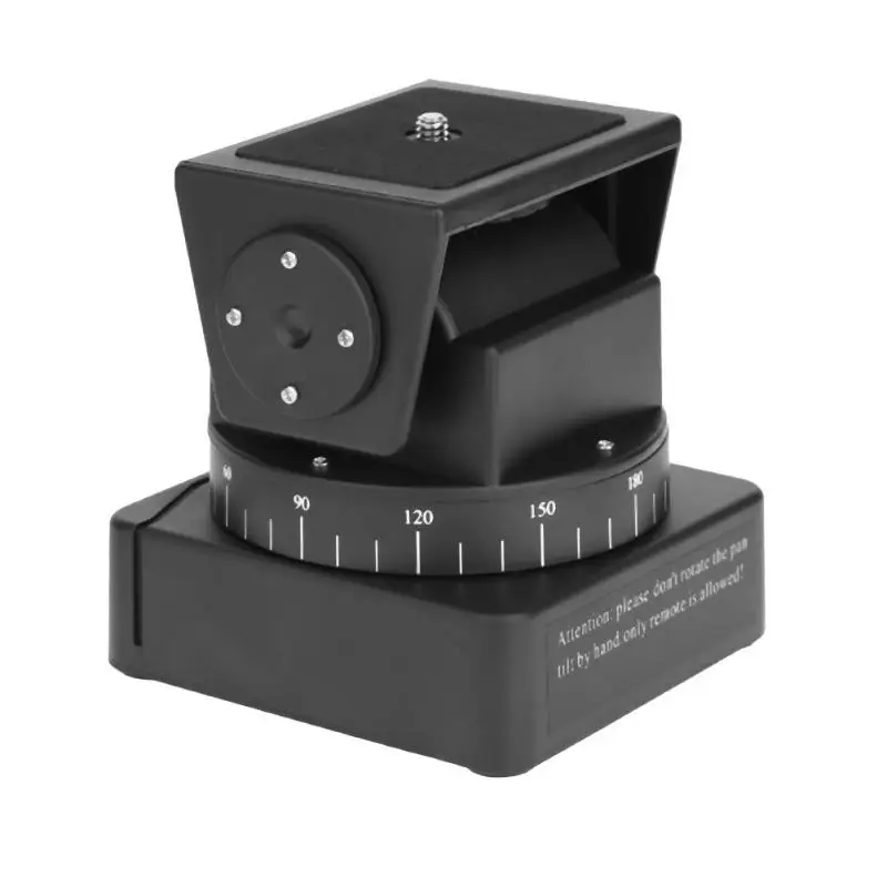 

Camera Tripod Head RC YT-260 Motorized Pan Tilt Remote Control for Mobile Phones for SONY QX10 QX30 QX100 QX1L Cameras