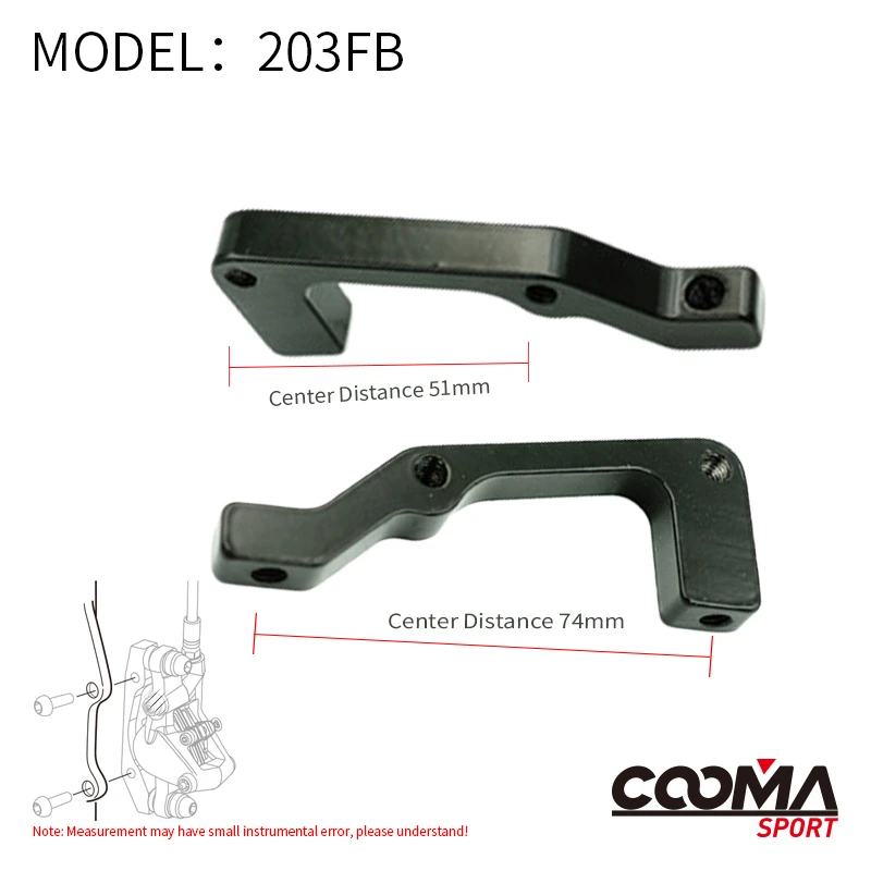 Кронштейн для дискового тормоза MTB 203 PM 40 20 0 IS 180FA 203FB адаптеры различные