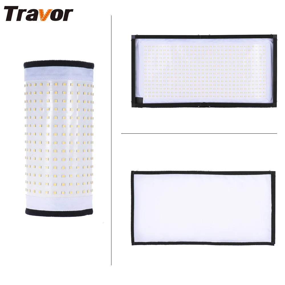  Travor FL-3060 Flexible led video light studio light size 30*60CM CRI95 5500K with 2.4G remote cont - 32795261323