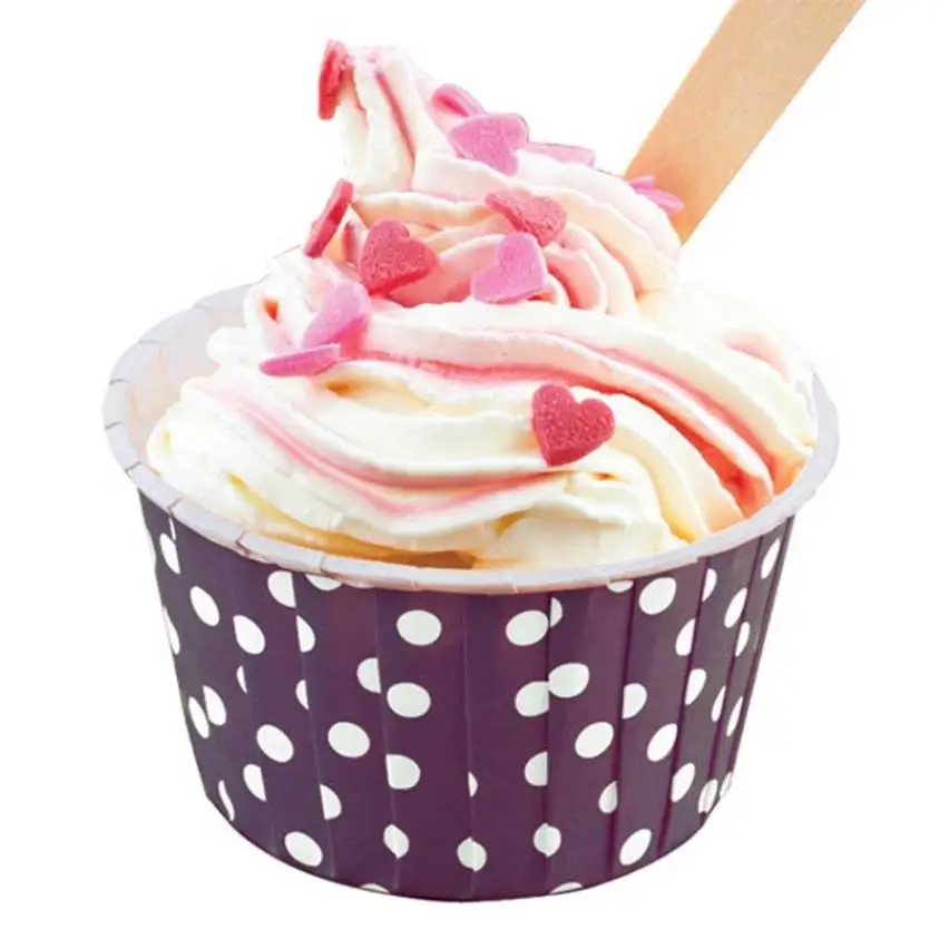 

Colorful 100PCS Cupcake Liner Baking Cake Cup Fondant Mold Decorating Tools Cake Stencils Paper Forms For Muffin Cases Tray -35