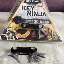 

Multi Function LED Keychain Clip Key Ninja Organize Up To 30 Keys Metal Key Holder Key Ring Storage Tool Trinket