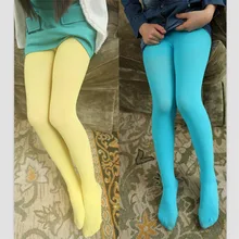 Free shipping Summer thin velvet Children Stockings multicolour Dance tights girls Tights CN