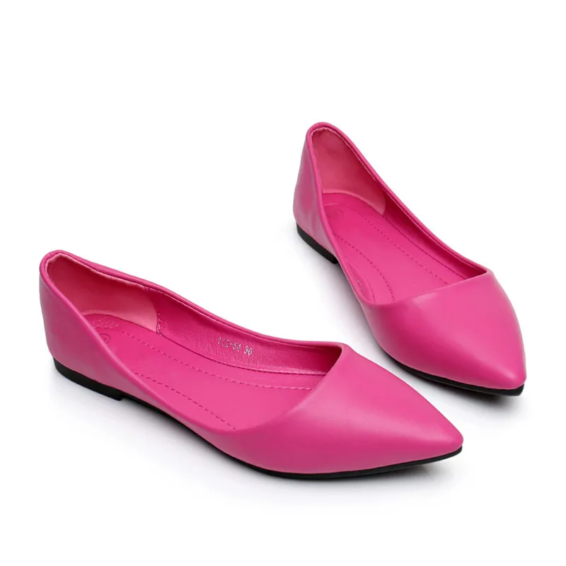 CEYANEAO2018/Женская обувь на плоской подошве; модная женская обувь на плоской подошве с закрытым острым носком; Размеры 35-41; e974