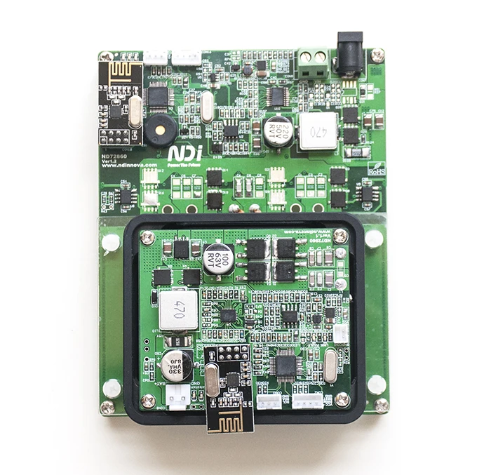 

High Power 60W Wireless Charging Module PCBA Coupling High Efficiency Constant Voltage Constant Current