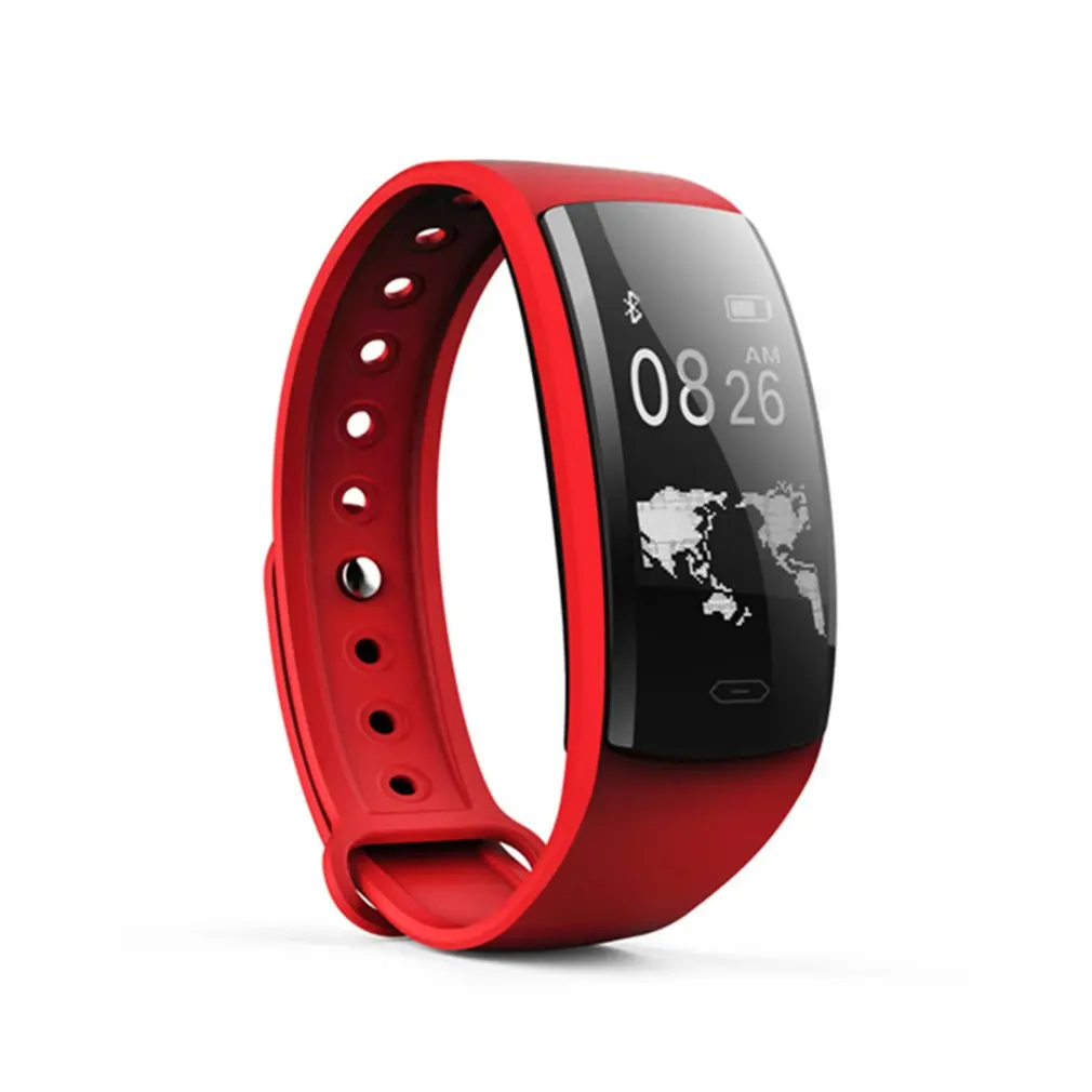 

QS90 Smart Bracelet Heart Rate Monitor Smart Band Blood Pressure GPS Track IP67 Waterproof Bluetooth Wristband