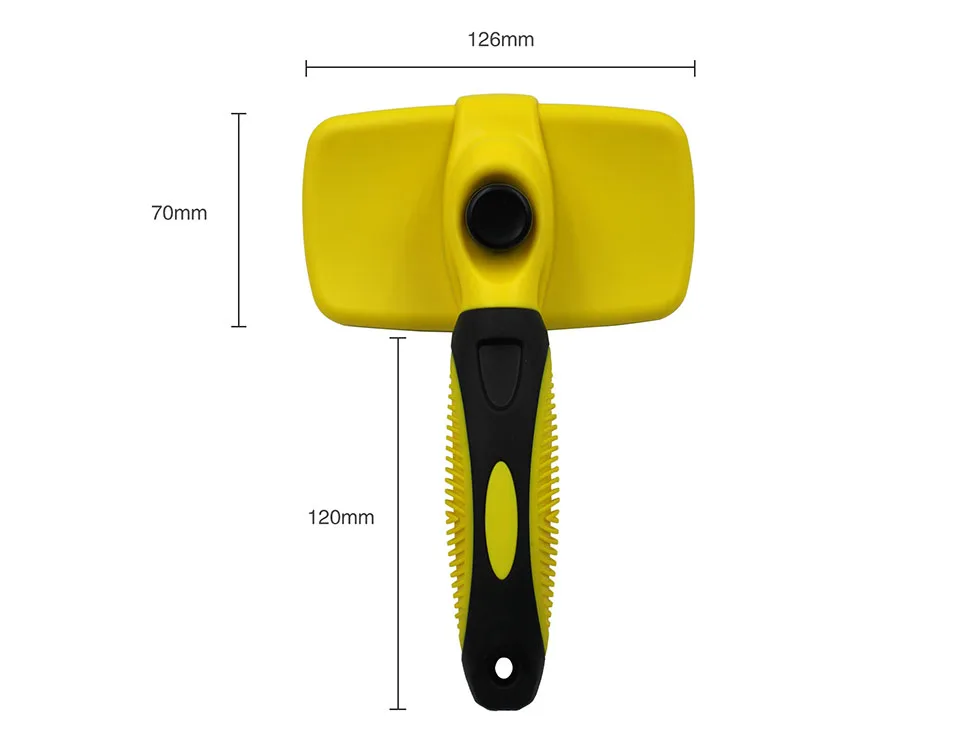 Cat Grooming Brush Products For Cat Dogs Pets Slicker Brush Cat Comb Brush for furmins Hair Removal Comb for Cats Grooming Tool (4)