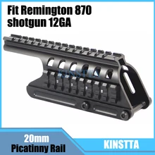KINSTTA Tactical 20 мм двойная Пикатинни система крепления подходит для Remington 870 RM870 дробовик 12 Ga. Сфера применения