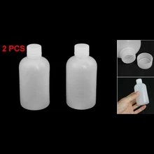 SOSW-100ml прозрачный пластиковый цилиндр в форме химического агента бутылка 2 шт